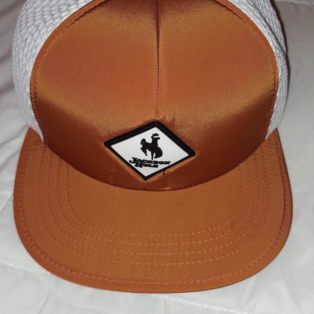 New Era Brown and White Trucker Hat
